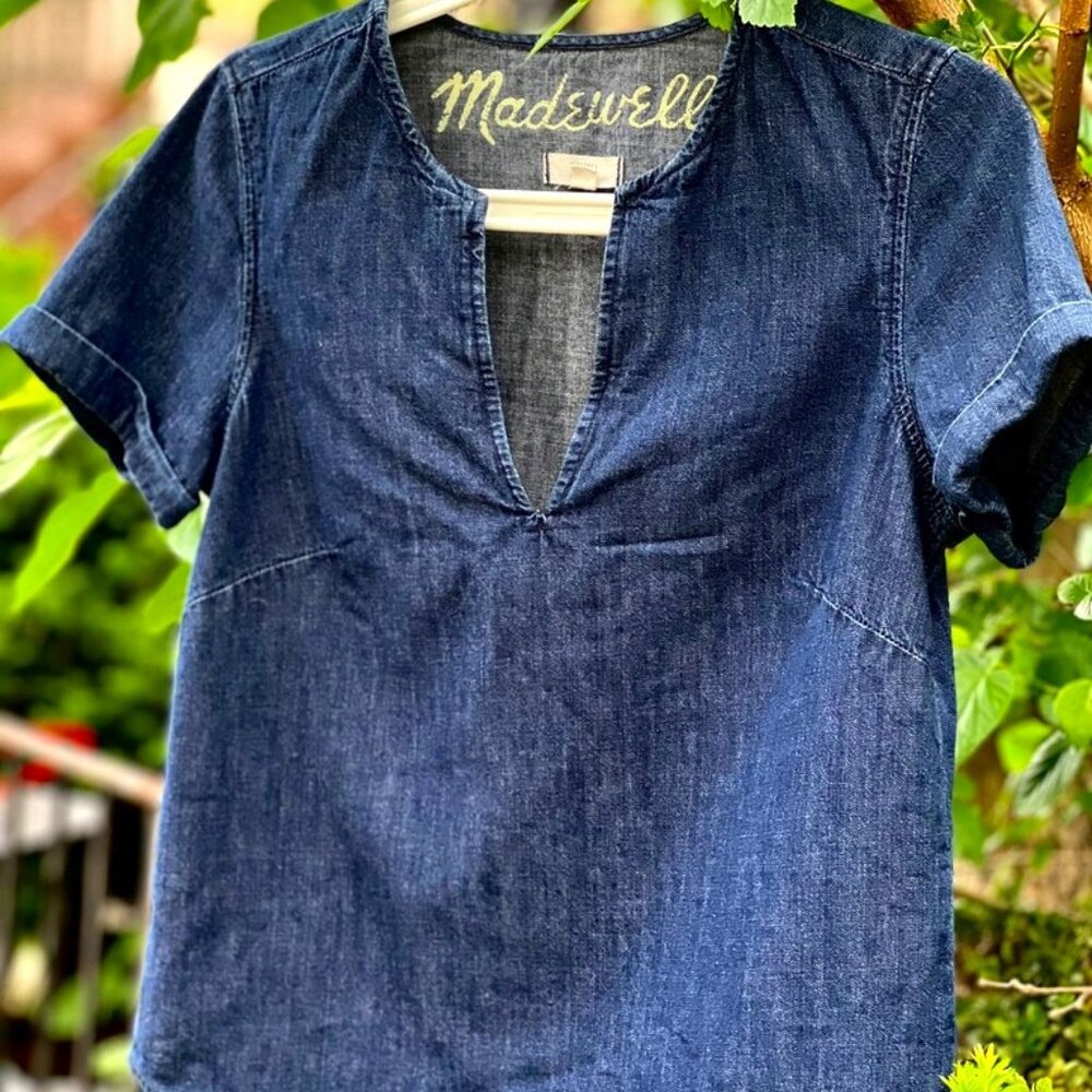 Madewell Denim Top